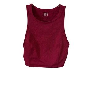 Joy Lab Women’s Sports Cropped Wotkout Tank Top Size Medium